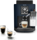 Krups Kaffeevollautomat Harmony, 5 Spezialitäten, anpassbarer Milchschaum, einfache Bedienung, automatische Reinigung, kompakt, Blau