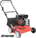Güde Benzin-Vertikutierer 4001 B mit leistungsstarkem 4-Takt-Motor, 40 cm Arbeitsbreite, 30 l Fangsack und 7-facher Höhenverstellung