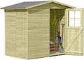 Gartenpirat Holz-Gerätehaus Frankfurt 180 x 145 cm - Langlebig und Stilvoll