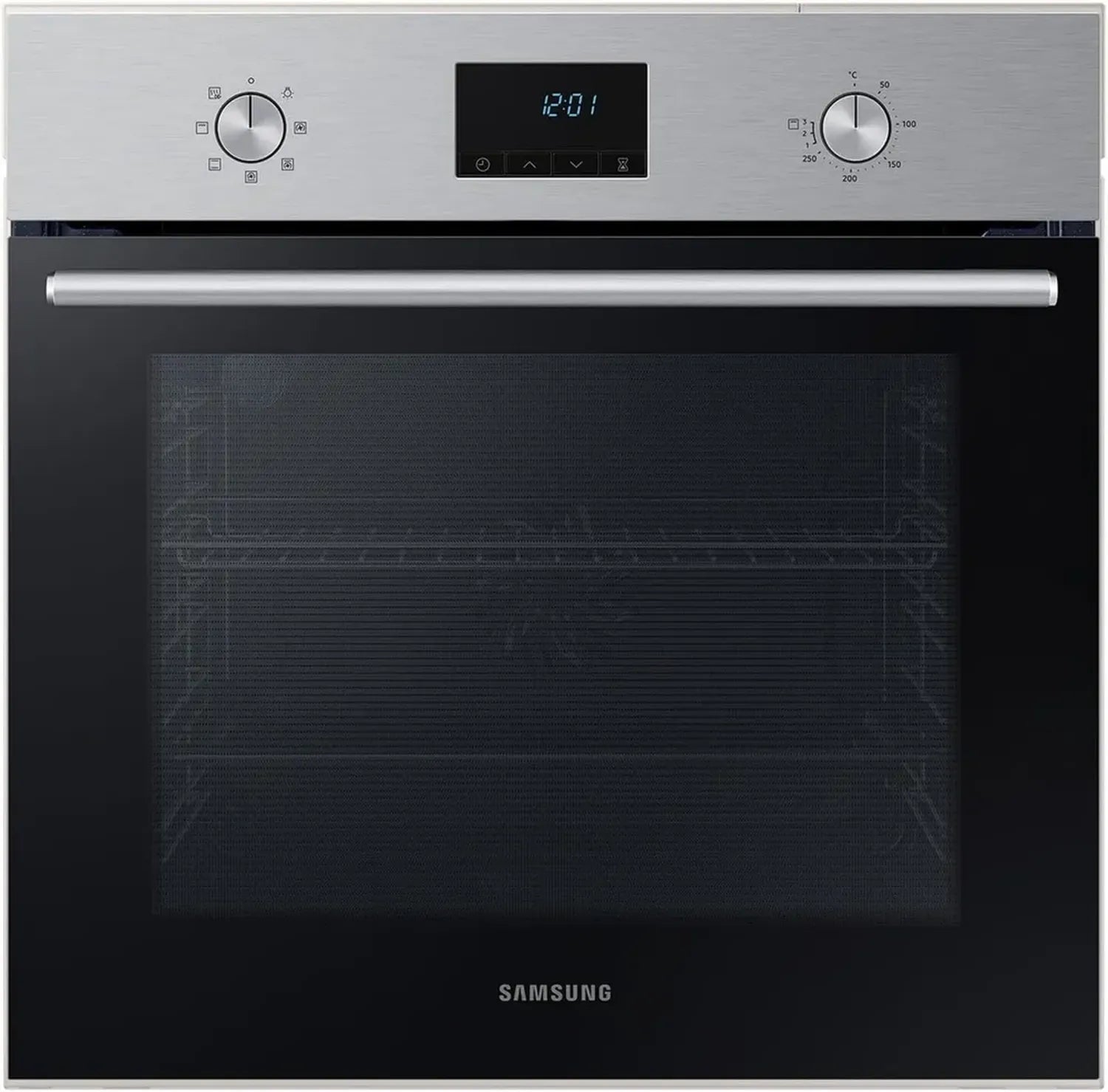 Samsung Einbau-Backofen 68L, Energieklasse A, Katalytische Reinigung, 8 Heizarten, 20 Automatikprogramme, Edelstahl